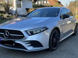 Silber Gebraucht 2020 Mercedes A180 AMG line Limousine | 22.500 € (Guter Preis)