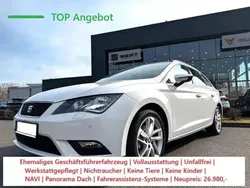 Weiß Gebraucht 2015 Seat Leon ST Style Kombi | 10.498 € (Teuer)