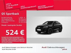 Schwarz Gebraucht 2024 Audi Q5 Sportback S-Line SUV | 52.349 € (Fairer Preis)