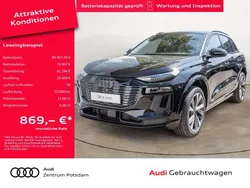 Mythosschwarz metallic Gebraucht 2025 Audi Q6 e-tron Ambiente SUV | 89.907 € (Teuer)