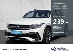 Pure white Gebraucht 2024 VW Tiguan R-line SUV | 35.970 € (Superpreis)