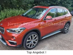 Orange Gebraucht 2018 BMW X1 xLine SUV | 24.590 € (Fairer Preis)