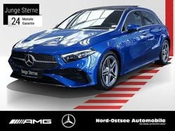 Blau metalliclack spektralblau metallic Gebraucht 2024 Mercedes A250 Premium Limousine | 38.990 € (Fairer Preis)