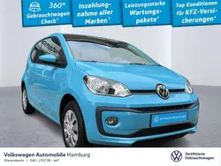 Blau Gebraucht 2017 VW up! move up! Kleinwagen | 8.970 € (Fairer Preis)
