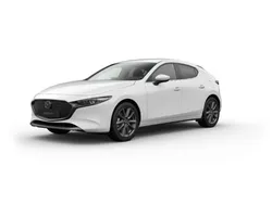 Arctic white Neu 2024 Mazda 3 Exclusive-Line Limousine | 28.990 € (Fairer Preis)