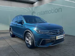Blau Gebraucht 2024 VW Tiguan R-line SUV | 39.100 € (Fairer Preis)