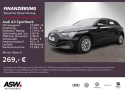Mythosschwarz metallic Gebraucht 2022 Audi A3 Sportback e-tron Limousine | 22.890 € (Guter Preis)