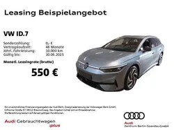 Blau Gebraucht 2024 VW ID.7 Pro Limousine | 50.888 € (Etwas zu teuer)