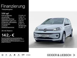 Weiß Gebraucht 2021 VW up! move up! Kleinwagen | 11.249 € (Fairer Preis)