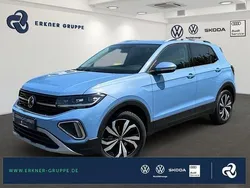Clear blue metallic Gebraucht 2024 VW T-Cross Style SUV | 25.399 € (Etwas zu teuer)