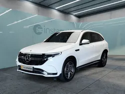 Weiß Gebraucht 2021 Mercedes EQC400 AMG SUV | 40.245 € (Fairer Preis)