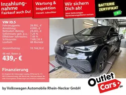 Mythosschwarz metallic Gebraucht 2022 VW ID.5 Pro SUV | 28.991 € (Fairer Preis)