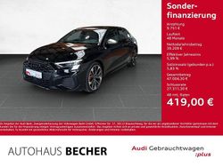 Mythosschwarz metallic Gebraucht 2024 Audi S3 Ambiente Limousine | 48.960 € (Teuer)