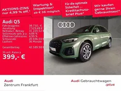Distriktgrün metallic/distrikt Gebraucht 2022 Audi Q5 S-Line SUV | 38.750 € (Guter Preis)