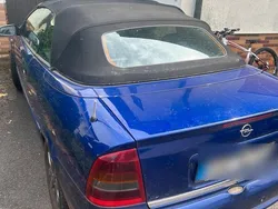 Blau Gebraucht 2003 Opel Astra Cabriolet Cabrio | 2.300 € (Teuer)