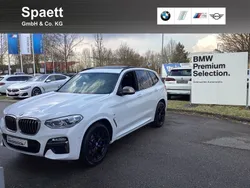 Alpinweiß uni Gebraucht 2018 BMW X3 M Sport SUV | 41.485 € (Etwas zu teuer)