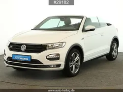 Weiß Gebraucht 2022 VW T-Roc Cabriolet R-line Cabrio | 24.990 € (Superpreis)