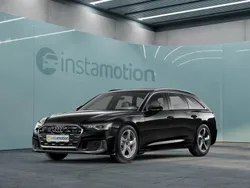 Schwarz Gebraucht 2024 Audi A6 S-Line Kombi | 53.070 €