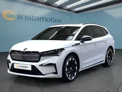 Weiß Gebraucht 2024 Skoda Enyaq iV SUV | 51.149 € (Etwas zu teuer)