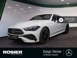 Weiss / polarweiß Gebraucht 2024 Mercedes 220 AMG Cabrio | 66.440 €