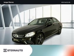 Metalliclack obsidianschwarz Gebraucht 2021 Mercedes C200 Avantgarde Limousine | 25.990 € (Superpreis)