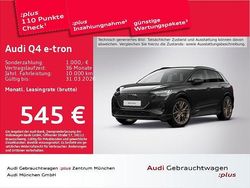 Schwarz Gebraucht 2024 Audi Q4 e-tron S-Line SUV | 54.289 €