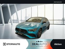 Metalliclack hyperblau Gebraucht 2023 Mercedes CLA35 AMG Premium Plus Kombi | 46.993 € (Etwas zu teuer)