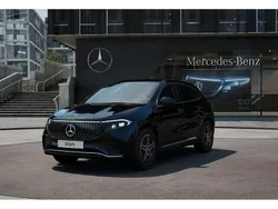 Schwarz kosmosschwarz metallic Gebraucht 2024 Mercedes EQA250+ AMG SUV | 37.880 € (Superpreis)