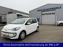 Weiß Gebraucht 2015 VW up! move up! Kleinwagen | 7.399 € (Fairer Preis)