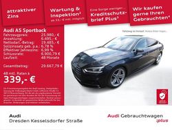 Manhattangrau metallic Gebraucht 2019 Audi A5 Sportback Sport Limousine | 25.980 € (Fairer Preis)