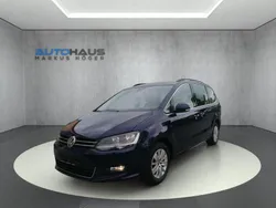 Atlantik blue metallic Gebraucht 2022 VW Sharan Comfortline Van / Kleinbus | 28.980 € (Fairer Preis)