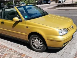 Gelb Gebraucht 1999 VW Golf Cabriolet Cabrio | 2.990 €