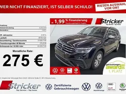 Deep black perleffekt (metallic) Gebraucht 2024 VW Tiguan Allspace SUV | 33.949 € (Superpreis)