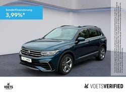 Nightshade blue metallic Gebraucht 2021 VW Tiguan R-line SUV | 27.450 € (Superpreis)