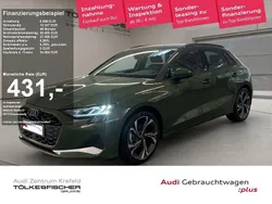 Grün Gebraucht 2025 Audi A3 Sportback Advanced Limousine | 33.988 € (Fairer Preis)
