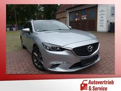 Silber (metallic) Gebraucht 2015 Mazda 6 Exclusive-Line Kombi | 11.940 € (Etwas zu teuer)