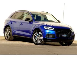 Gletscherweiß / blau foliert (metallic) Gebraucht 2020 Audi Q5 S-Line SUV | 37.799 € (Guter Preis)