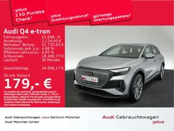 Florettsilber metallic Gebraucht 2023 Audi Q4 e-tron Comfort SUV | 23.868 € (Guter Preis)