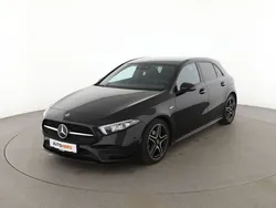 Schwarz Gebraucht 2021 Mercedes A180 AMG line Limousine | 25.340 € (Fairer Preis)