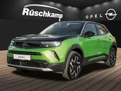 Matcha green/metalliclackierung (metallic) Gebraucht 2023 Opel Mokka-e Elegance SUV | 22.880 € (Fairer Preis)