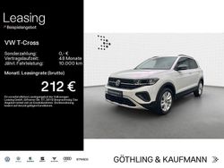 Pure white Gebraucht 2025 VW T-Cross Goal SUV | 20.680 € (Fairer Preis)