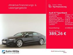 Brillantschwarz Gebraucht 2022 Audi A7 Kleinwagen | 39.920 € (Superpreis)