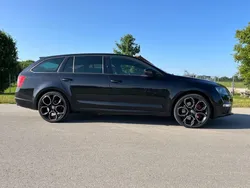 Schwarz Gebraucht 2015 Skoda Octavia vRS Kombi | 15.500 € (Guter Preis)