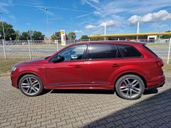 Rot Gebraucht 2022 Audi Q7 S-Line SUV | 59.999 € (Guter Preis)