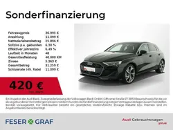 Mythosschwarz metallic Gebraucht 2024 Audi A3 Ambiente Limousine | 36.995 € (Teuer)