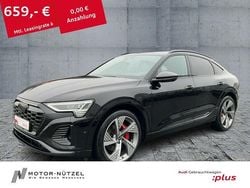 Schwarz Gebraucht 2023 Audi Q8 e-tron S-Line SUV | 76.460 € (Teuer)