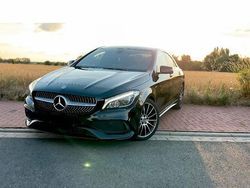 Schwarz Gebraucht 2017 Mercedes CLA180 AMG line Limousine | 19.000 € (Teuer)