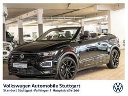 Deep black perleffekt schwarz Gebraucht 2021 VW T-Roc Cabriolet R-line Cabrio | 28.330 € (Fairer Preis)