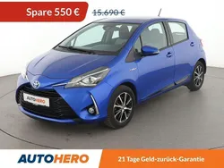 Nebula blue Gebraucht 2018 Toyota Yaris Hybrid Team Kleinwagen | 15.140 € (Fairer Preis)