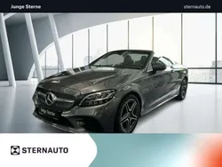 Lack selenitgrau Gebraucht 2022 Mercedes C180 AMG line Cabrio | 40.936 € (Fairer Preis)